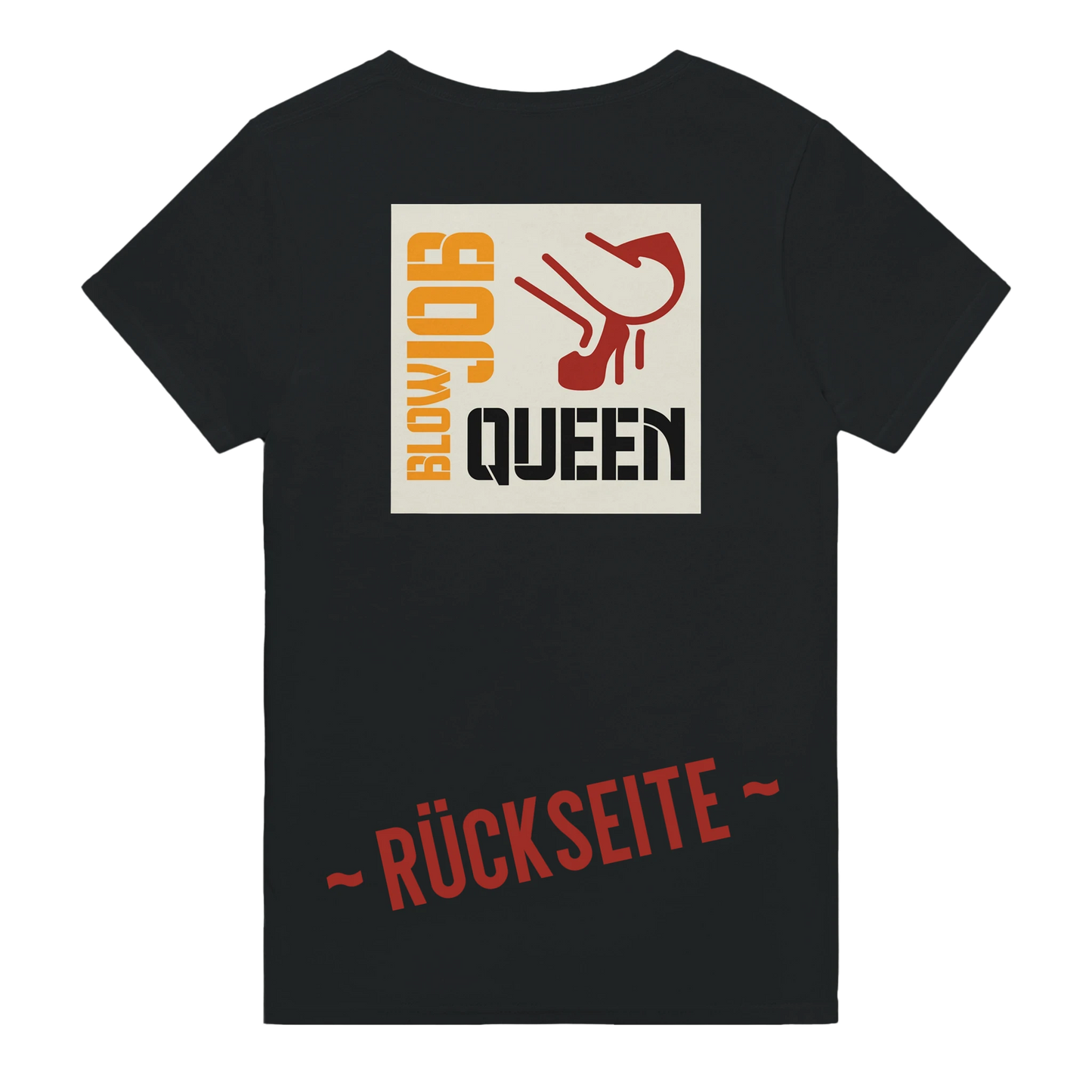 blowjob queen 3 ๐ unisex T-Shirt | Rundhals | both sides
